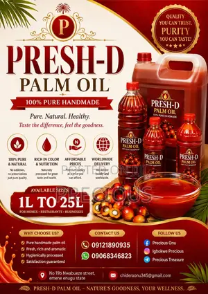Presh-D Palm Oil