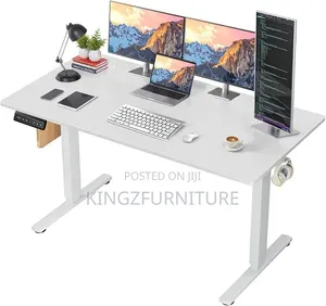 Single Motor Electric Desk 140x60 Cm