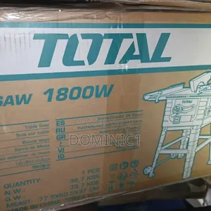 TOTAL 1800W Industrial Table Saw (Model: TS