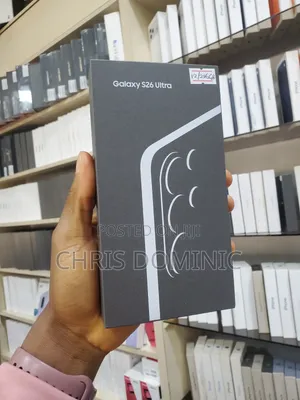 New Samsung Galaxy S26 Ultra 5G 256 GB Black