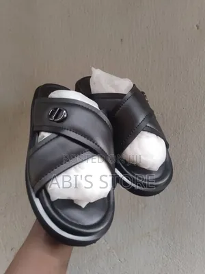 Men's Hand-Made Leather and Skin Slippers/ ABI'S STORE