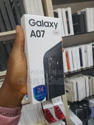 New Samsung Galaxy A07 4G 128 GB Black