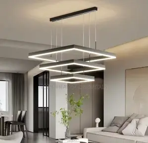 Three Ring Minimalist Living Room Chandelier
