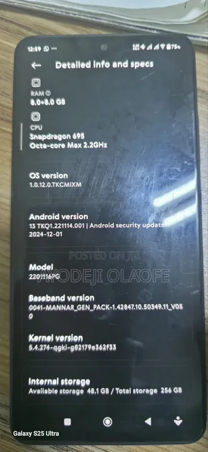 Xiaomi Poco X4 Pro 5G 256 GB Blue