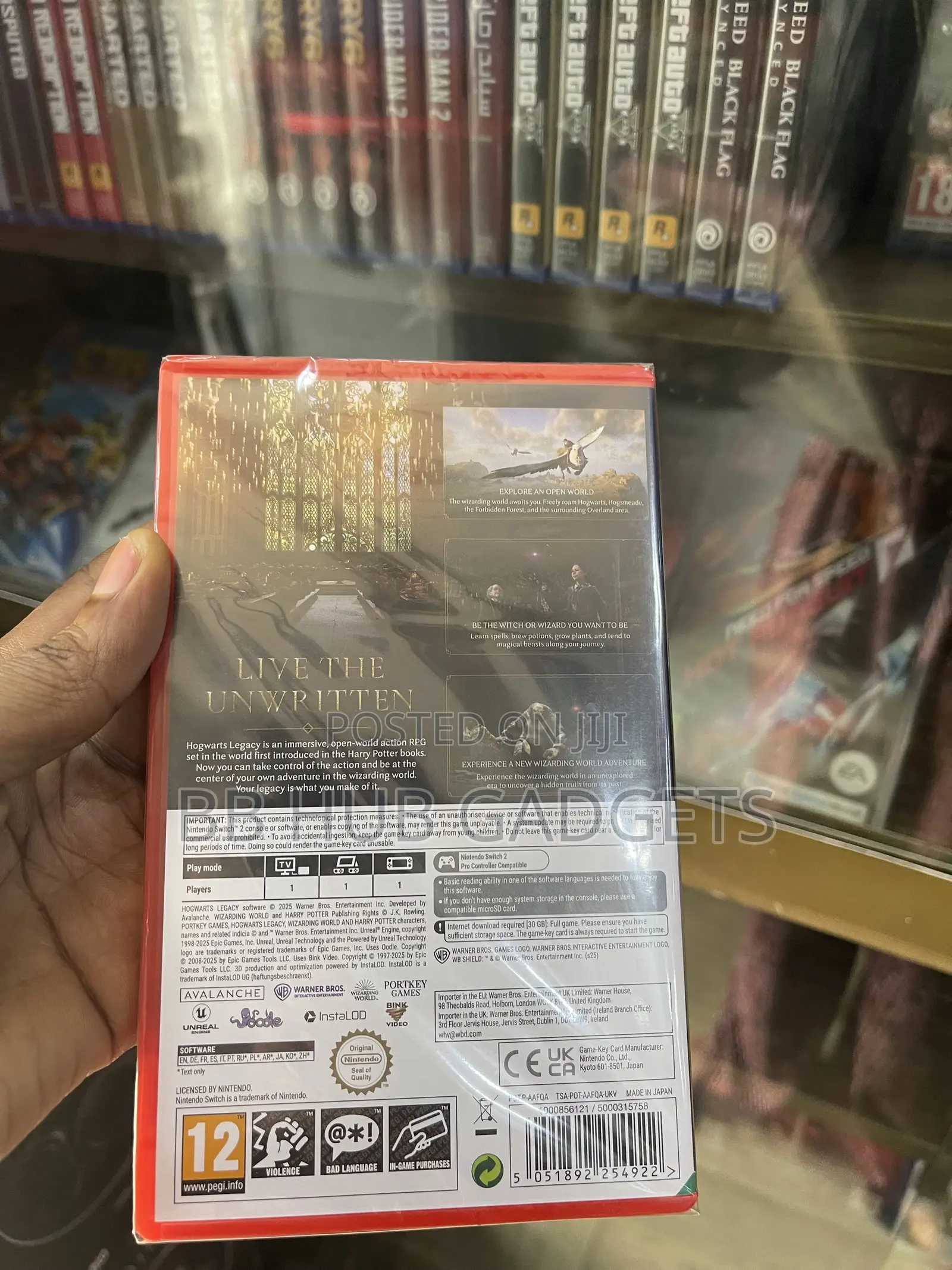 Nintendo Switch 2 Hogwarts Legacy Cd