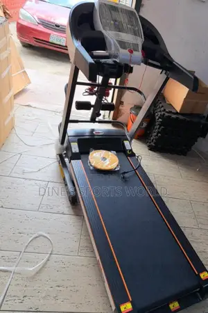 Brand New 2.5HP Treadmill With Dumbbell, Massger, Twister