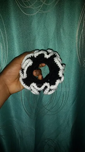 Crochet Hair Scrunchies