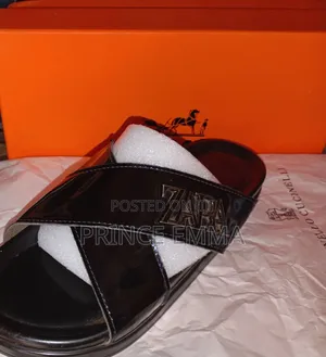 Premium Zara-Inspired Slides Brand New