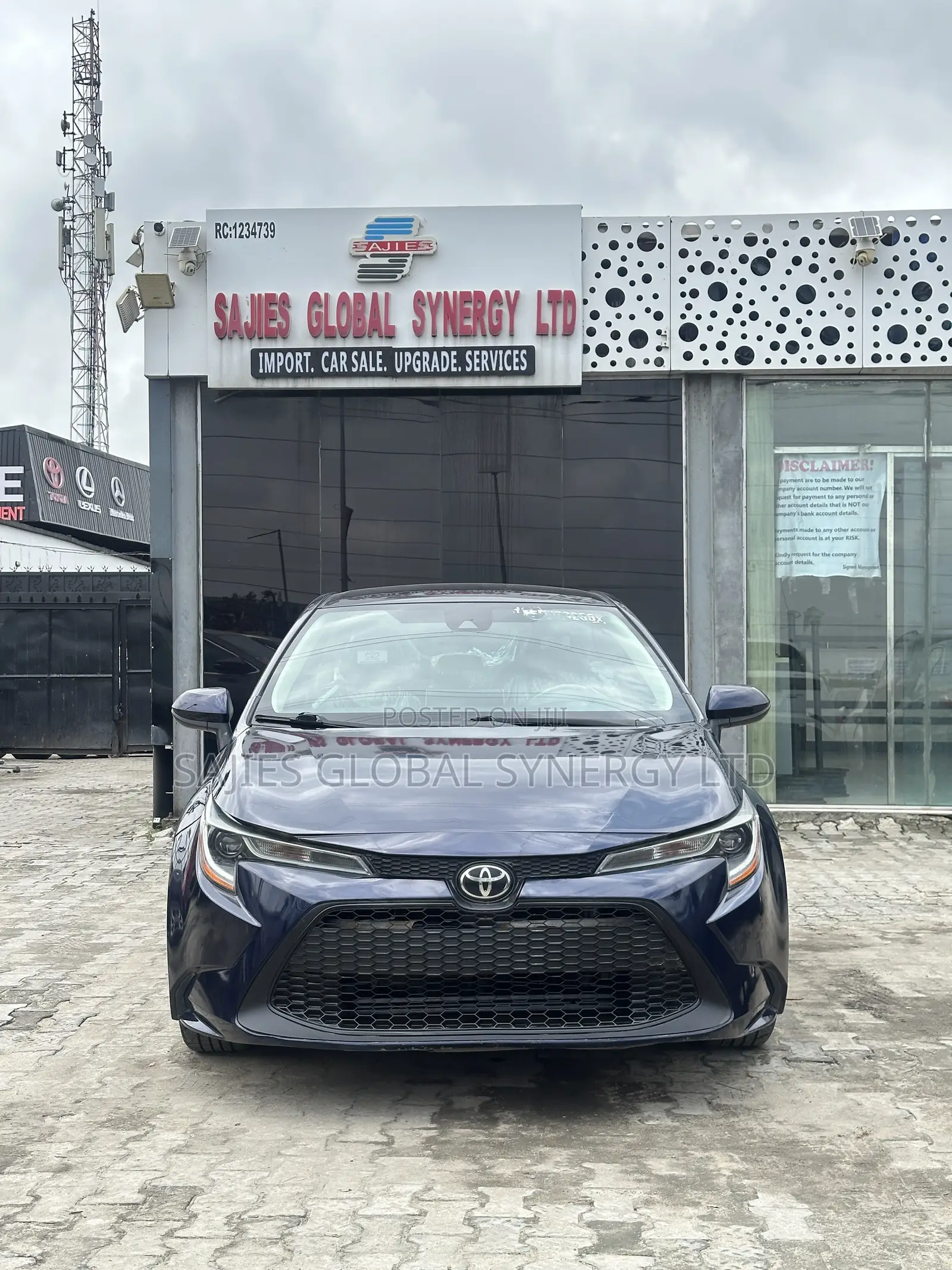 Toyota Corolla LE 2020 Blue