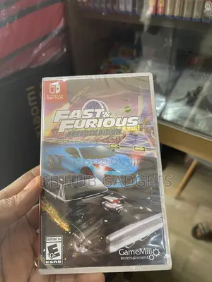 Nintendo Switch Fast and Furious Cd