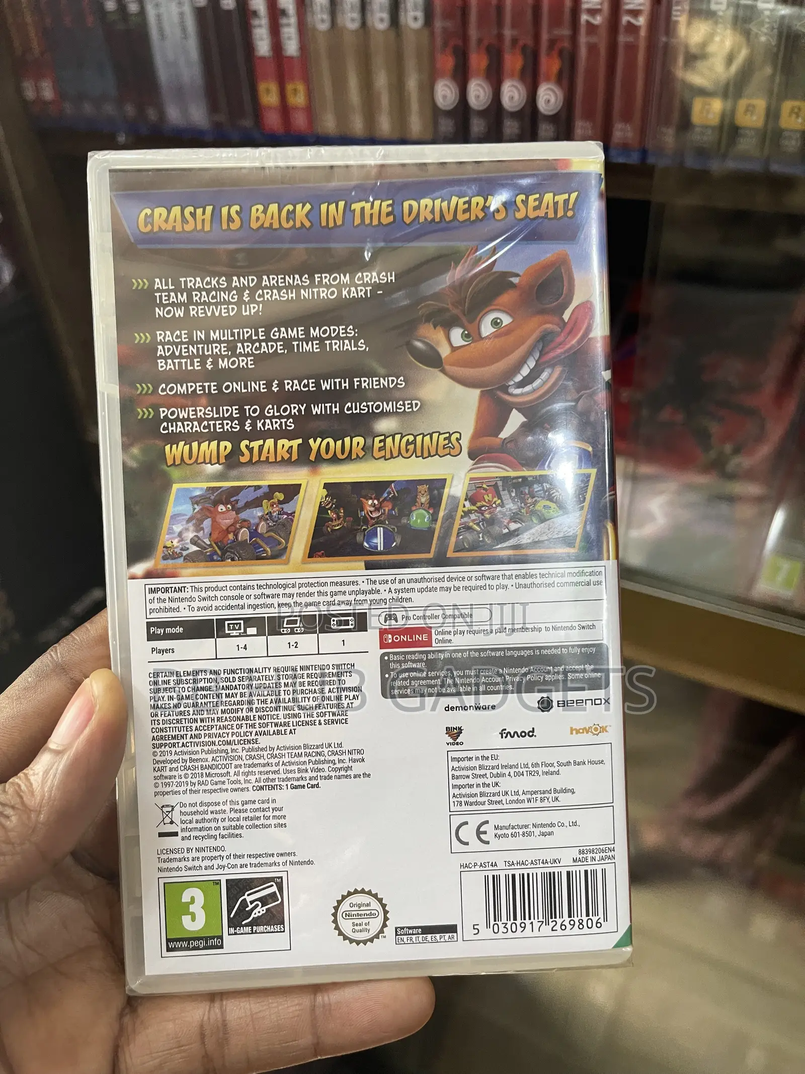 Nintendo Switch CTR Cd