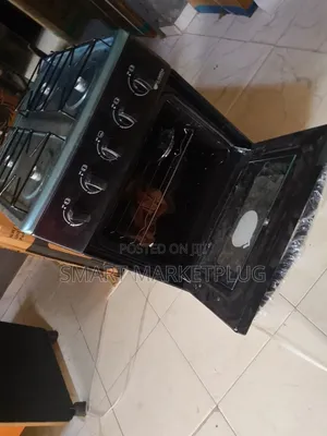 Brand New Glamstar GGC-50g-E 50by50 4 Gas Burner Gas Cooker-Glass Top
