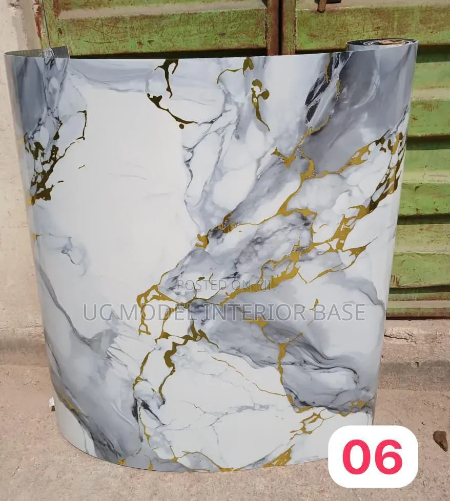 Self Adhesive Foldable Marble Sticker