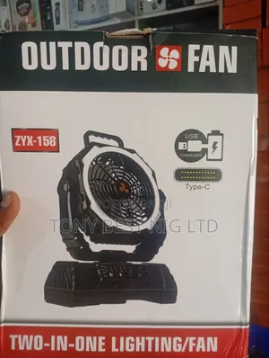 ZYX158 Table Rechargeable Fan
