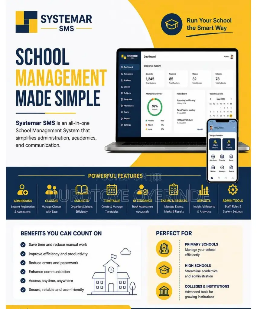 SYSTEMAR School Management System