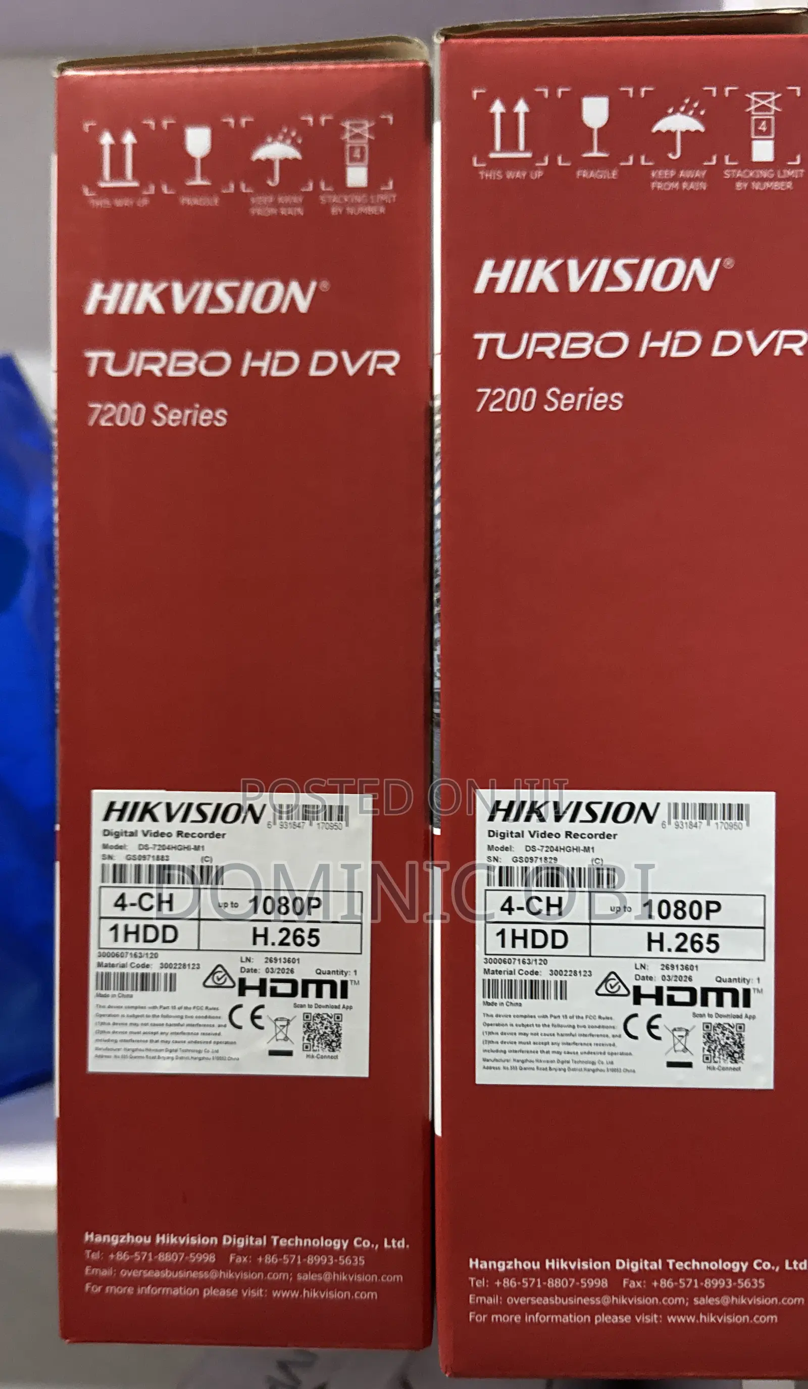 4ch Hikvision DVR