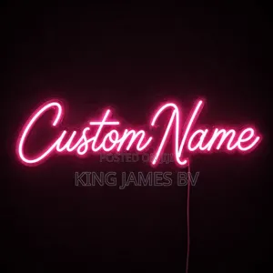 LED Neon Rope Light for Custom Name Signs