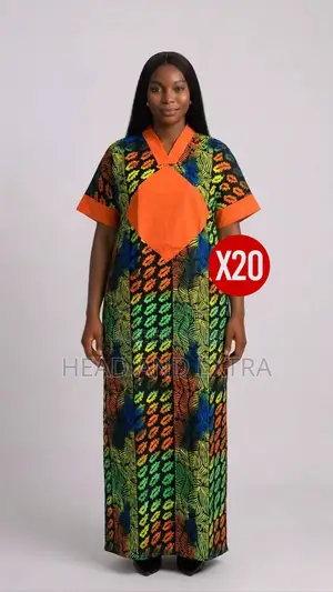 Elegant Ankara Bubu Gown - Pack of 20