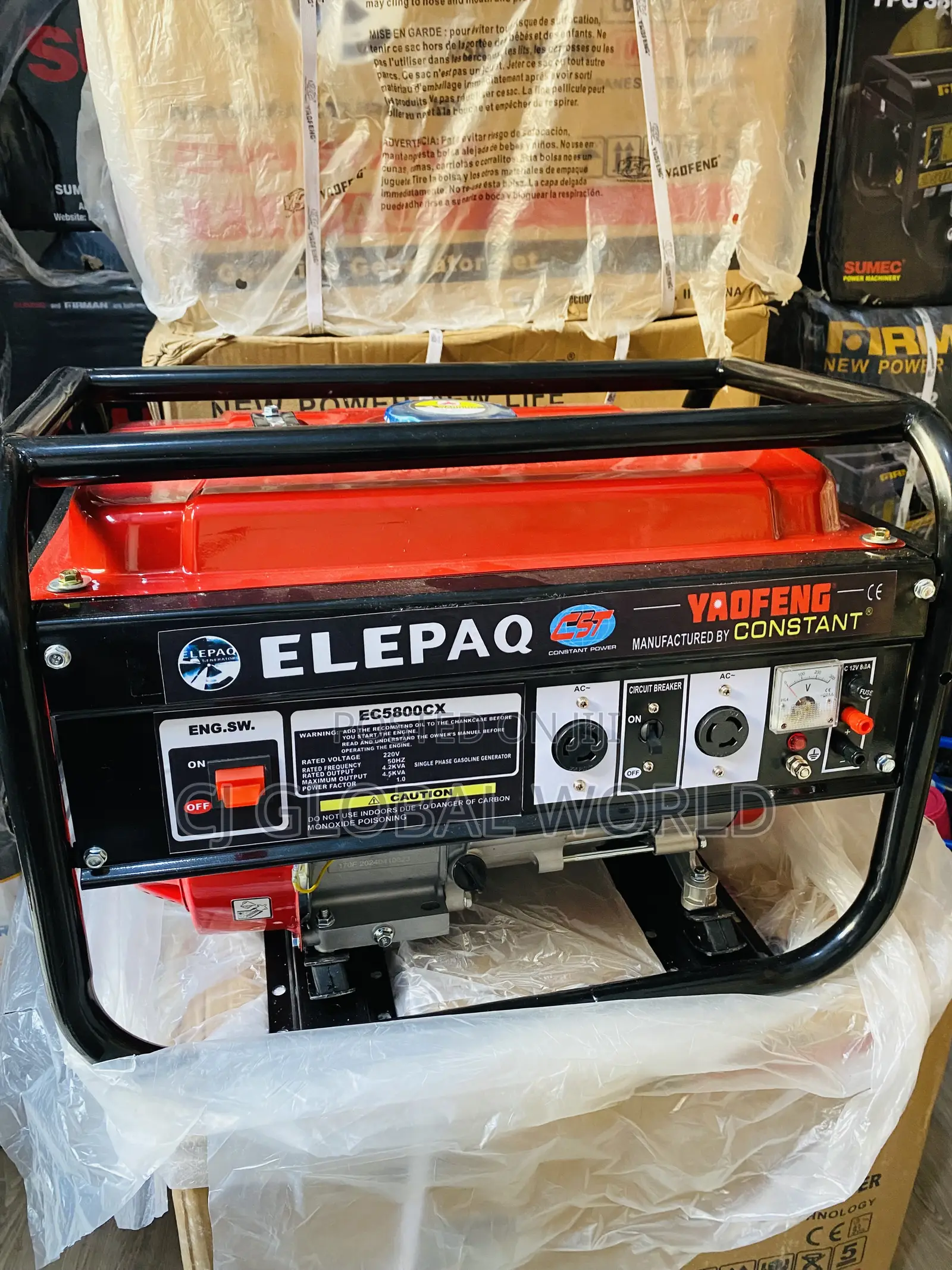 4.5kva Elepaq Constant Red