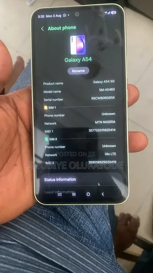 Samsung Galaxy A54 5G 256 GB Green