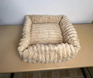 Short Fur Plaid Stripe Bed 60cm(s)