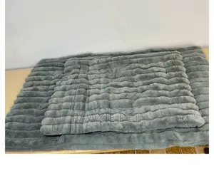 Short Fur Stripe Flat Mat Bed 76*51cm