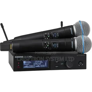 Shure SLXD24D+/BETA58A Premium Digital Dual Channel Wireless Mic