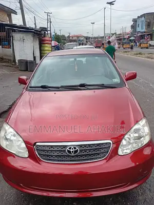 Toyota Corolla 2007 Red