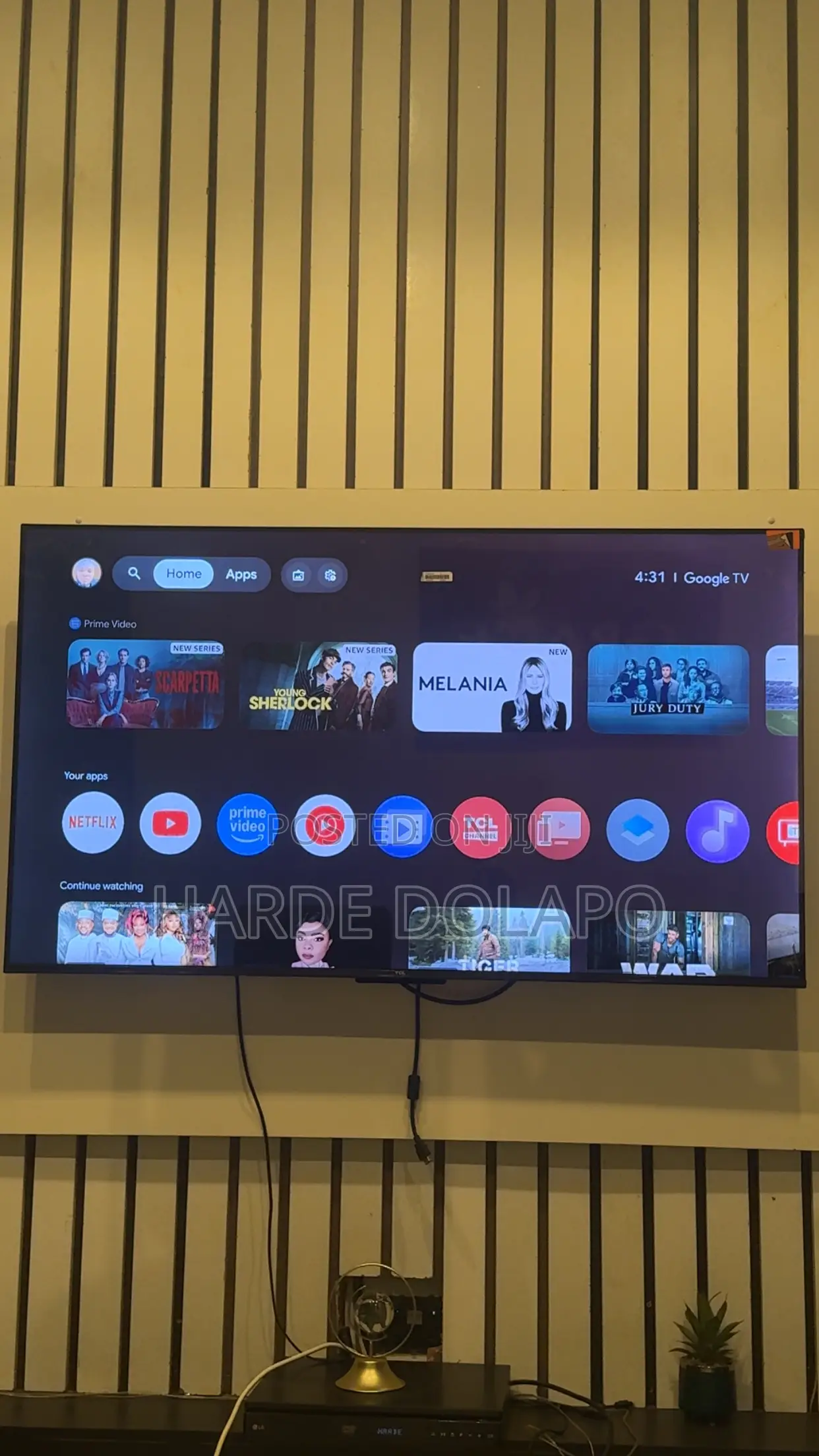 TCL Android TV 55p635
