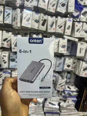 Onten 8in1 Type C Multi-Function Docking Station