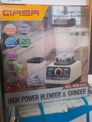 Qasa High Power Electric Blender and Grinder
