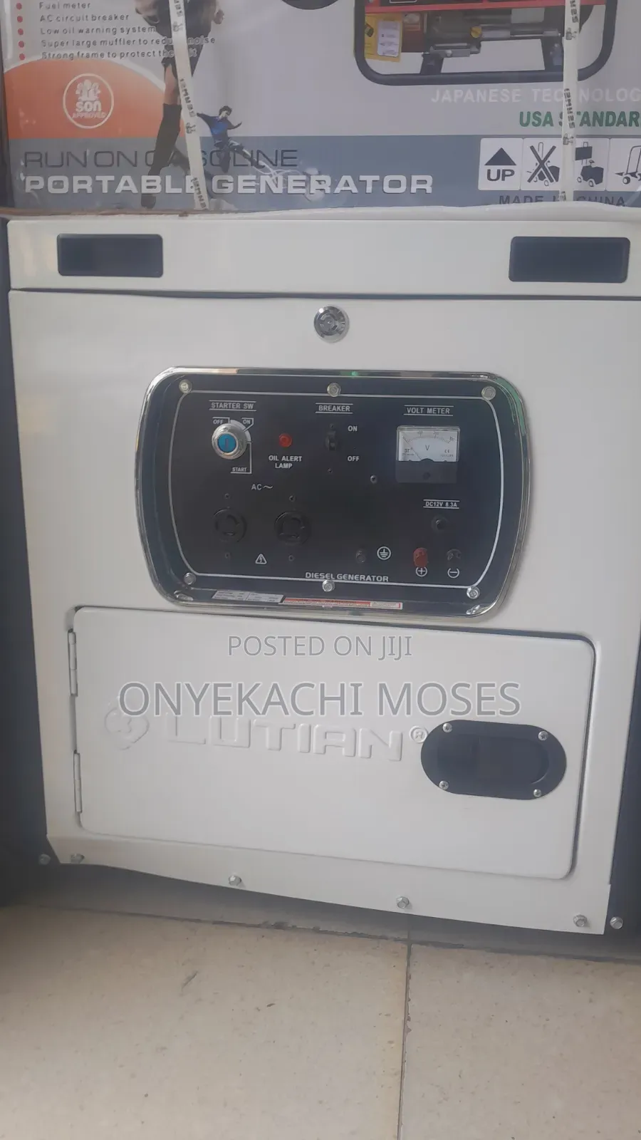 Lutian Generator 7.5kva