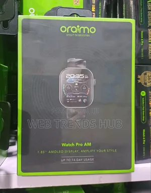 Oraimo Watch Pro AM (OSW-811H) - AMOLED Screen Health Tracker