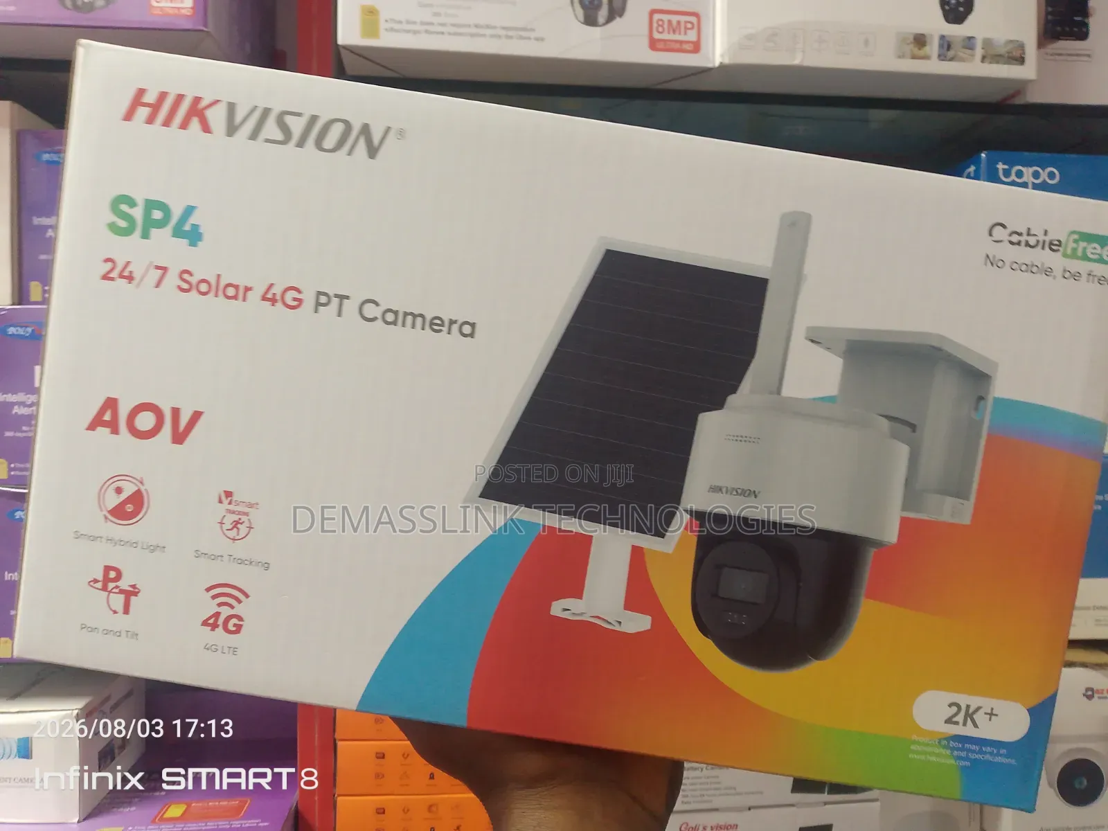 Solar 4G PT Camera