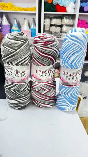 Mixed Colour Milk Cotton Yarn 100g 8ply