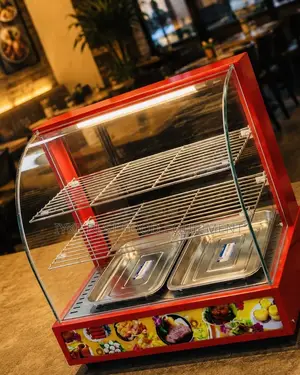 Two Plates Snacks Display Warmer