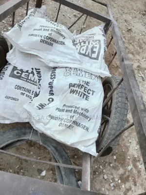 Bag of White Cement
