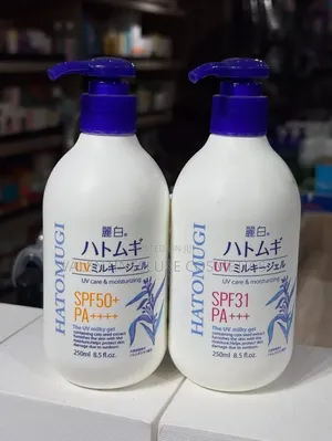 Hatomugi UV Milky Gel Sunscreen