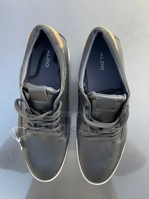 ALDO Men’s Black Casual Lace-Up Sneakers Men’s US 11 (Fits EU 46)