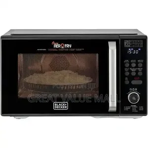 BLACK AND DECKER 4-in-1 Digital Microwave Oven With Air Fryer