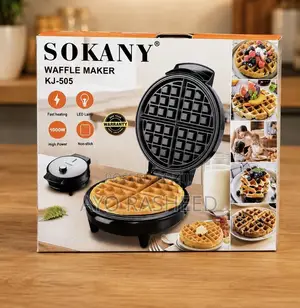 Portable Electric Waffle Maker