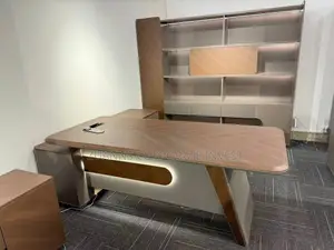 CEO / Boss Executive Desk With Side Extension