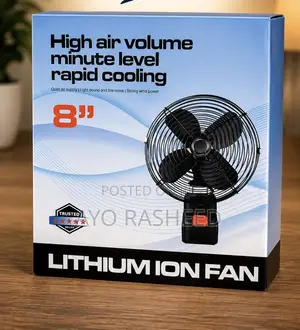 Rechargeable Desk Fan