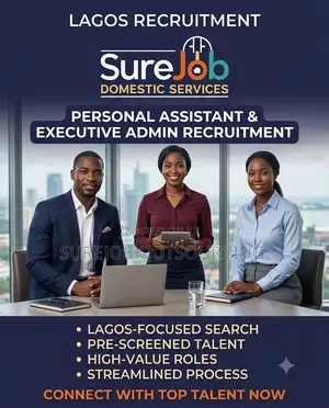 Personal Assistant Executive Admin Recruitment in Lagos