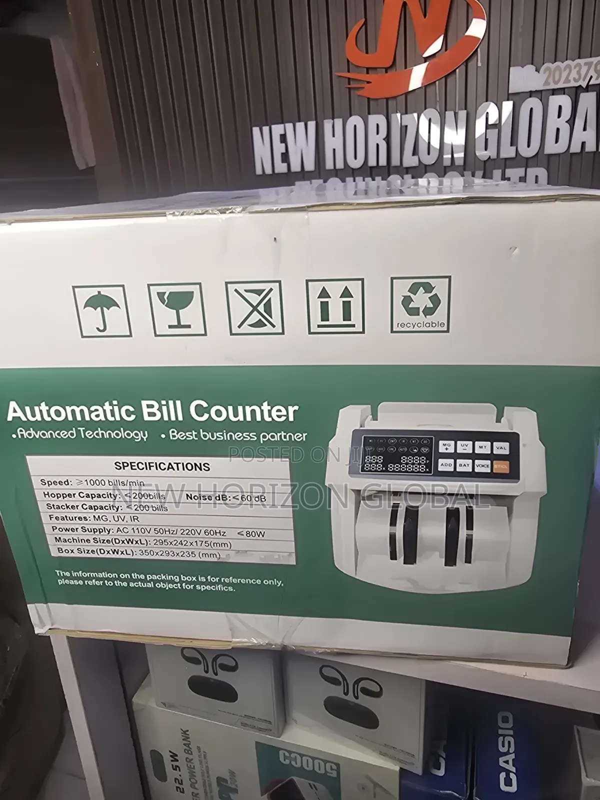 Automatic Bill Counter