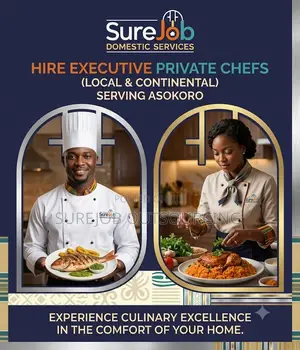 Hire Executive Private Chefs (Local Continental) in Asokoro