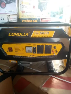 Corolla Generator Cl6800 2.2kva It Can Carry One Fridge