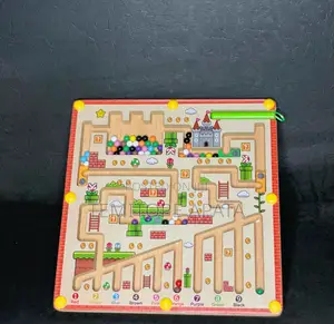Magnetic Maze Bead Walker