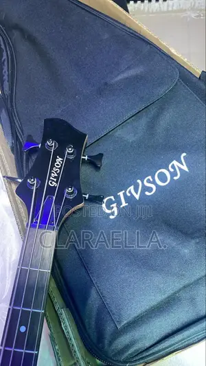 Givson Four-String Active Bass Guitar