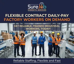 Flexible Contract Daily-Pay Factory Workers on Demand